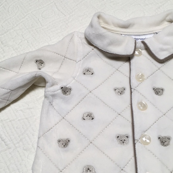 0-3m (5/$20) Velour Light Jacket/Cardigan by First Impressions - Picture 5 of 15